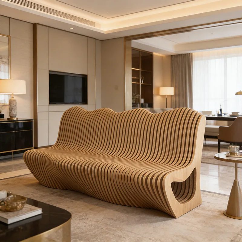 CHINOR Pioneers Parametric Furniture Collection, Fusing Digital Algorithm Design & Fiberglass Composite Craft