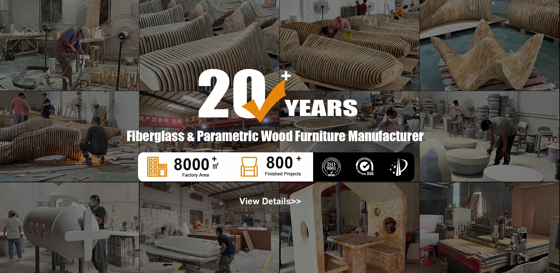 Produsen Furnitur Fiberglass China