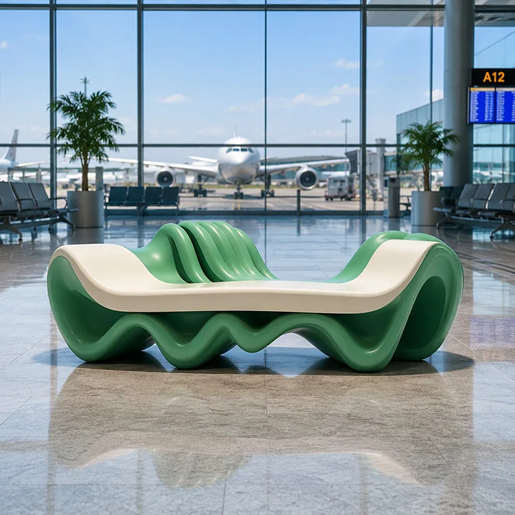 Art Wave Fiberglass Lounge Bangku