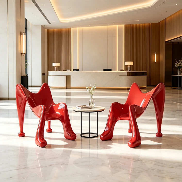 Kursi Accent Sculptural Fiberglass
