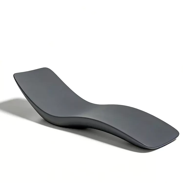 Fiberglass Waterproof S Shaped FRP Sun Lounger